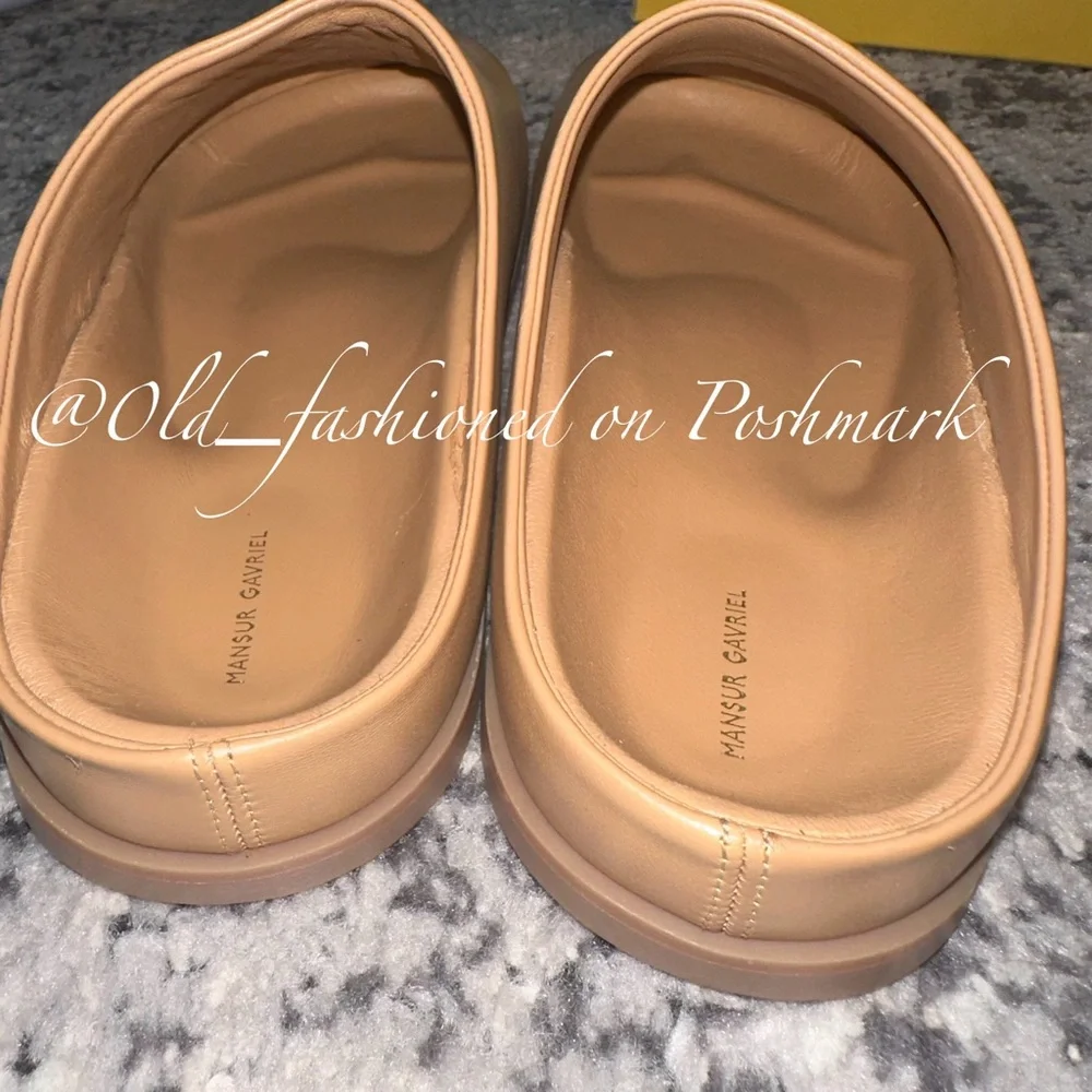 MANSUR GAVRIEL Lambskin Leather Everyday Mules - Picture 13 of 15